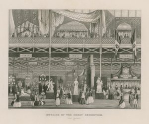 1851年意大利大展的内部 作者 英语学校
