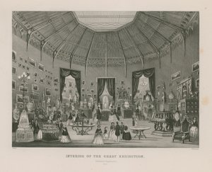 伟大的展览的内部，1851年，Zollverein部门 作者 英语学校