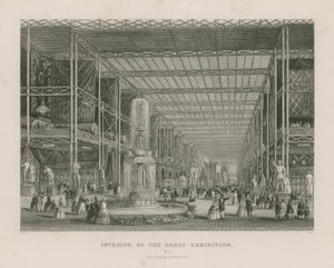 1851年的大展览的内部，从Transept向东看 作者 英语学校