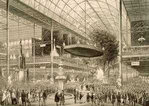 伟大的展览的内部，盛大的国家开放1851年5月1日 作者 英语学校
