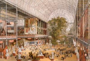 1862年国际展览的内部 作者 英语学校
