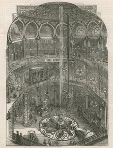 Panopticon的内部，莱斯特广场，伦敦 作者 英语学校