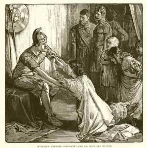 Coriolanus和他的妻子和母亲之间的访谈 作者 英语学校