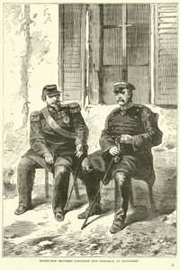 1870年9月拿破仑和俾斯麦在Donchery的采访 作者 英语学校
