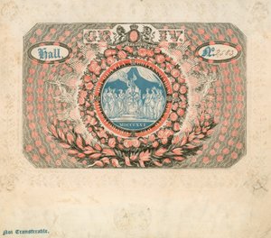 1821年邀请乔治四世加冕礼 作者 英语学校