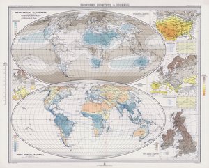 Isonephs, Isohyets and Isohels (彩色石版印刷) 作者 英语学校