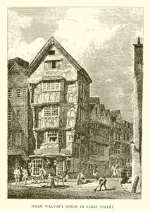 舰队街的Izaak Waltons House