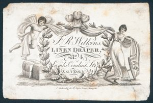 JR Wilkins，亚麻布料，贸易卡 作者 英语学校
