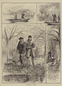 在金斯敦钓鱼（雕刻） 作者 英语学校