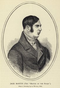 杰克马丁，劳斯的大师，来自怀特维尔的绘画，1824年 作者 英语学校