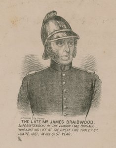 James Braidwood，伦敦消防队主管 作者 英语学校