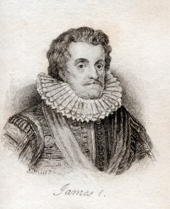 英国的詹姆斯一世，来自&39;Crabb&39;s Historical Dictionary&39;，1825年出版 作者 英语学校