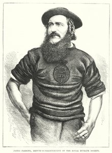 James Parsons, Deputy-Superintendent of the Royal Humane Society (engraving) 作者 英语学校
