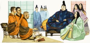 日本僧侣 作者 英语学校
