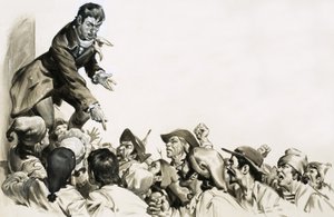 让-保罗-马拉激起巴黎暴民心中的仇恨 作者 英语学校