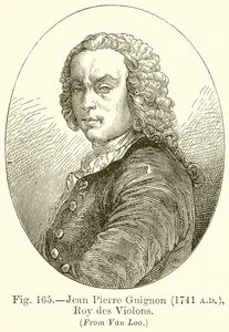 Jean Pierre Guignon，小提琴1741年的罗伊 作者 英语学校