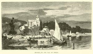 Jezzano，位于Spezia湾 作者 英语学校