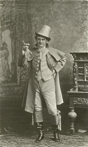 Joe Jefferson饰演Bob Acres（凹版印刷） 作者 英语学校
