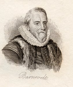 Johan van Oldenbarnevelt，来自&39;Crabb&39;s Historical Dictionary&39;，1825年出版 作者 英语学校