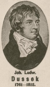 Johann Ludwig Dussek（雕刻） 作者 英语学校