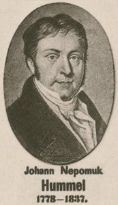 Johann Nepomuk Hummel（雕刻） 作者 英语学校
