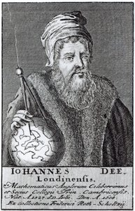 John Dee（1527-1608）伦敦人（雕刻）（捆绑照片） 作者 英语学校