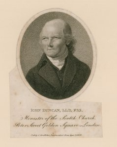 John Duncan，伦敦黄金广场彼得街苏格兰教会部长 作者 英语学校