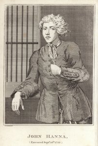 约翰汉娜，1739年9月14日执行 作者 英语学校