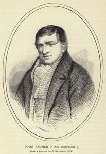 John Palmer，Jack Scroggins，来自G Sharples的肖像，1819年 作者 英语学校