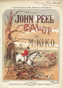 John Peel Galop 作者 英语学校