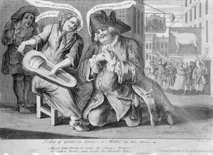 1749年约翰的爱情，或火星跪在地上 作者 英语学校