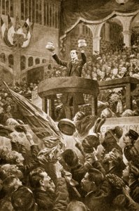 1903年11月4日，伯明翰彬格莱大厅的约瑟夫张伯伦 作者 英语学校