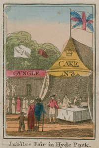 1814年在海德公园的银禧博览会 作者 英语学校