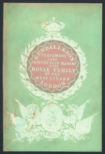 Kendall＆Son，调香师和橱柜制造商，贸易卡 作者 英语学校