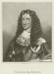 King Charles II (engraving) 作者 英语学校