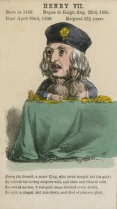 亨利七世国王（aquatint） 作者 英语学校