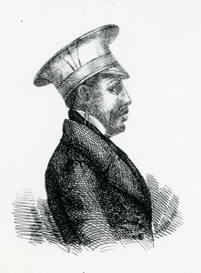 莫绍绍一世国王（约1786-1870）（雕刻）。 作者 英语学校