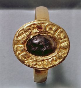 King Richards戒指（金和宝石）