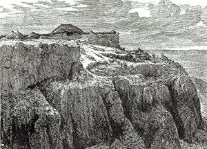 西奥多国王的房子，马格达拉从&39;卡塞尔的英国插图史&39;，1868年 作者 English School