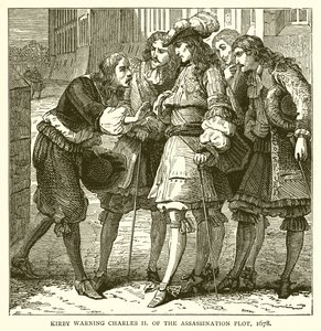 柯比警告1678年暗杀阴谋查理二世 作者 英语学校