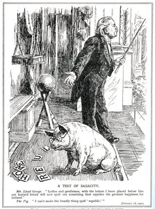 LLoyd George面临来自爱尔兰共和党的爱尔兰政府法案的反对。 1920年2月 作者 英语学校