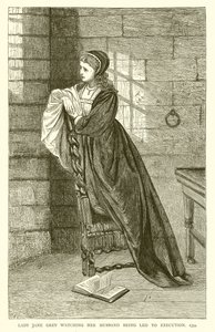 1554年，简·格雷夫人看着她的丈夫被执导 作者 英语学校