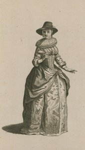 1640年伦敦的Lady Mayoress 作者 英语学校