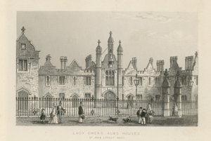 圣约翰街道上的欧文斯夫人施舍 作者 英语学校