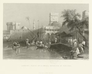 1837年在罗德岛的一个小港口着陆的地方 作者 英语学校