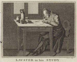 Lavater在他的研究中 作者 英语学校
