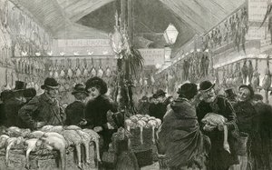 Leadenhall市场在圣诞节时间 作者 英语学校