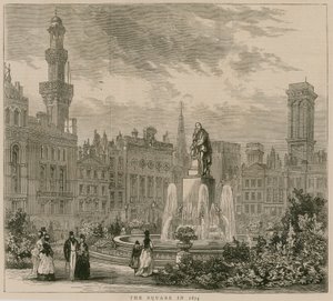 1874年，伦敦莱斯特广场 作者 英语学校