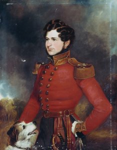 中尉Edward Hope Smith Bowdich（1822-82）c.1840 作者 英语学校