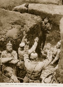 1914年至1919年，中尉Leach和Hogan中士从德国人手中夺回了一条战壕 作者 英语学校